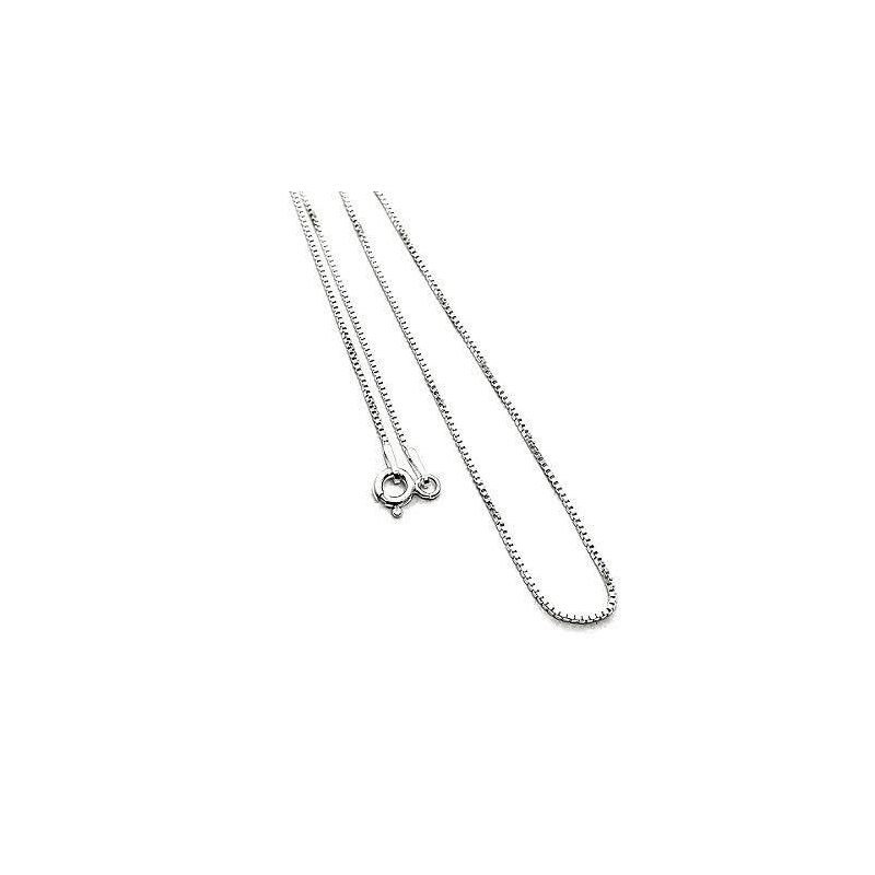 Corrente Veneziana 1 mm Prata 45 cm